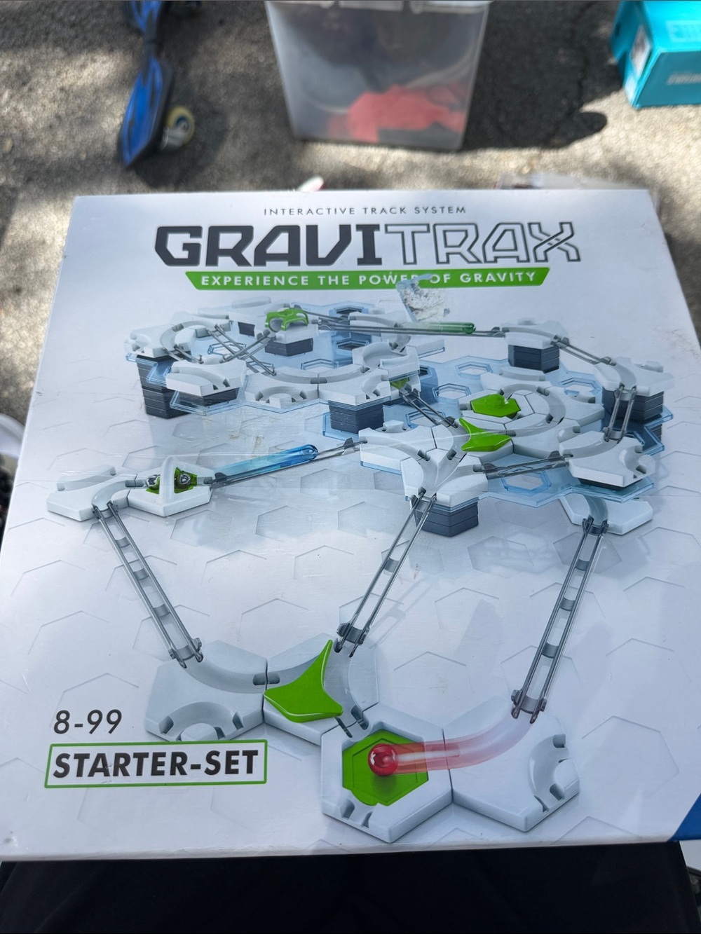 Vitra GraviTrax Starter Set in White and Green